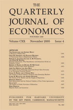 Quarterly Journal of Economics